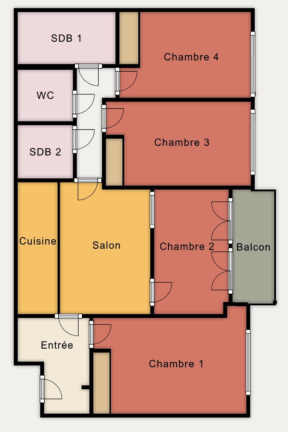 Appartement Clichy — 4